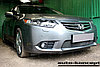 Защита радиатора Honda Accord VIII (рестайлинг) 2011-2013 black, фото 3
