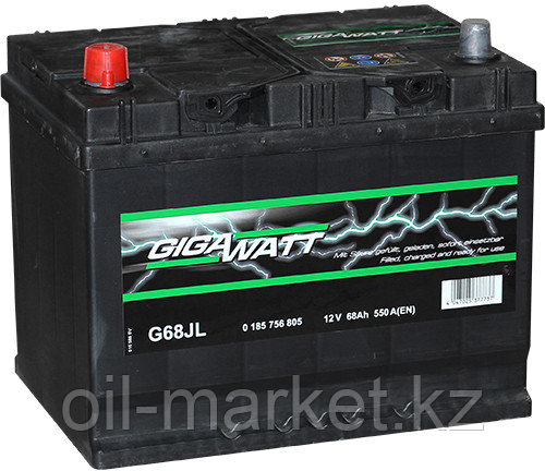 Аккумулятор Gigawatt 68 A/h, фото 1