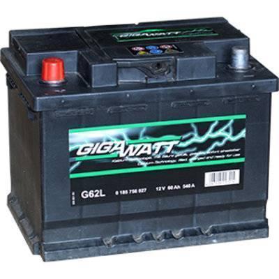 Аккумулятор Gigawatt 60 A/h, фото 2