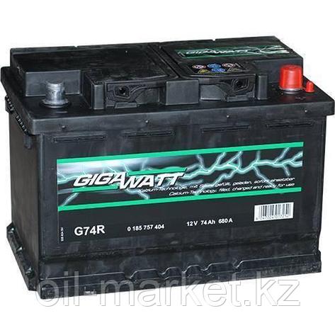 Аккумулятор Gigawatt 74 A/h, фото 1