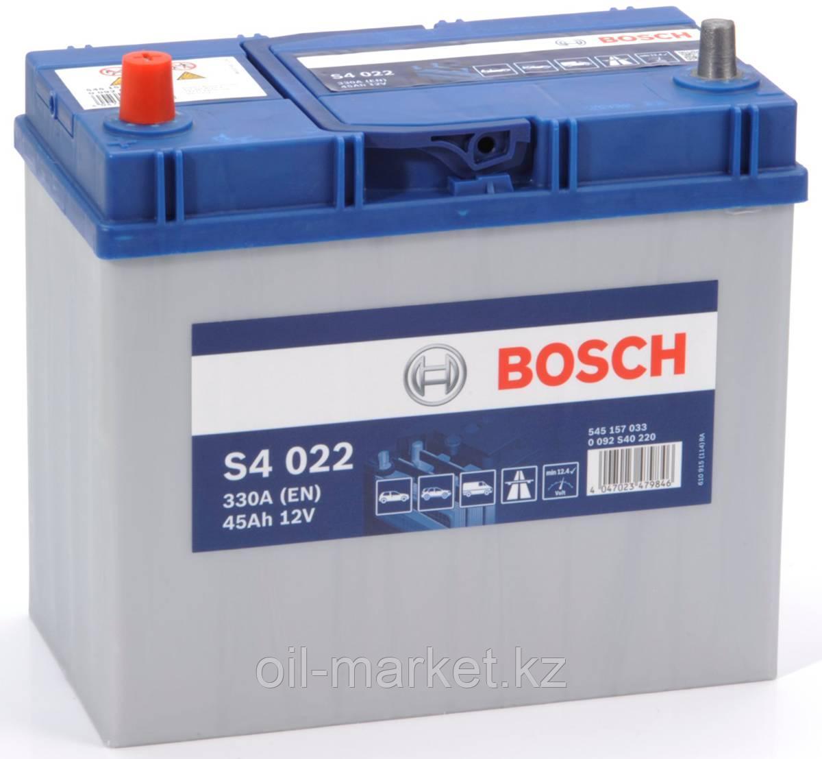 Аккумулятор Bosch Asia 45 Ah - фото 1 - id-p46813612