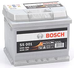 Аккумулятор Bosch EURO 52 Ah