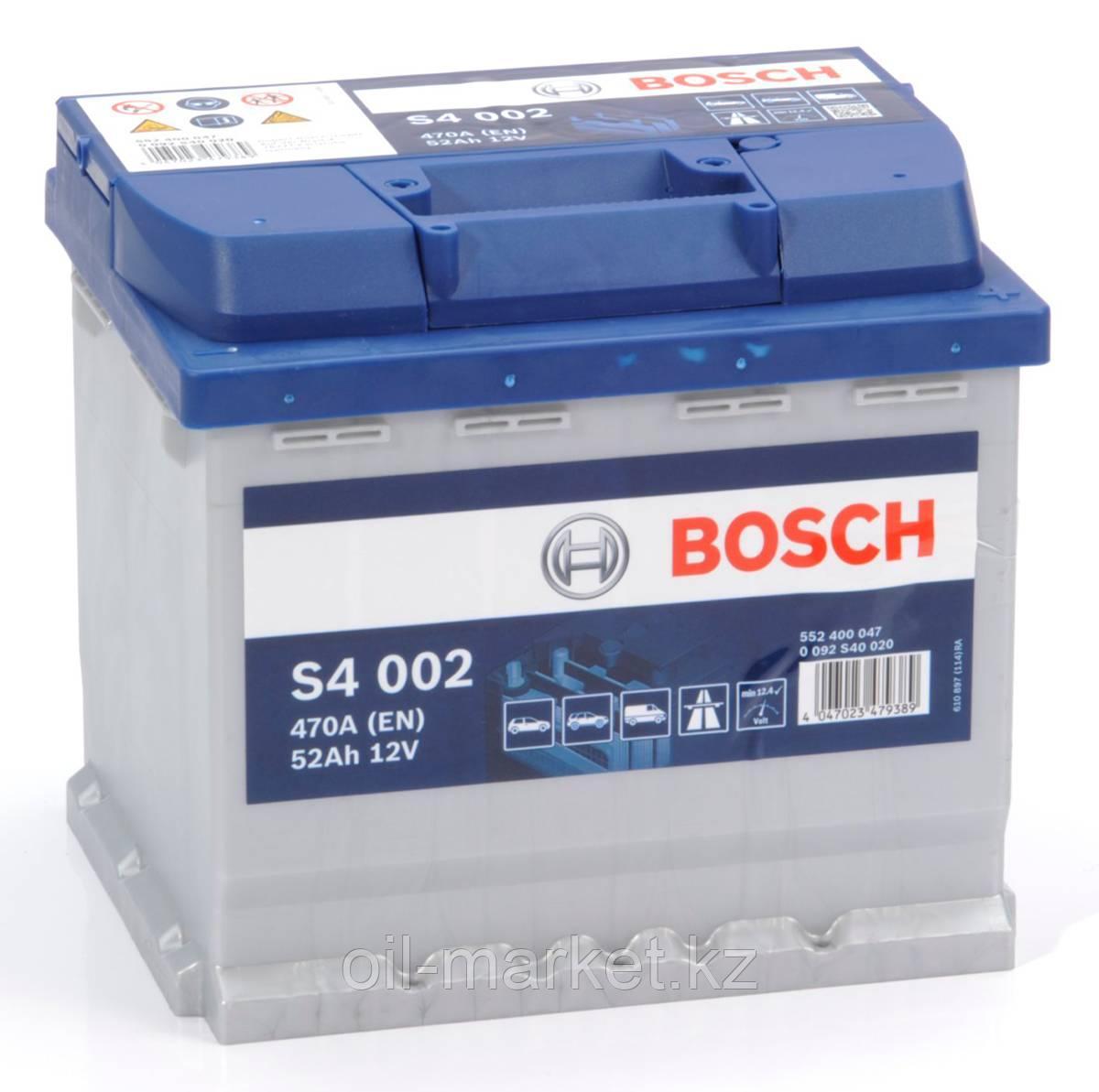 Аккумулятор Bosch EURO 52 Ah - фото 1 - id-p46813625