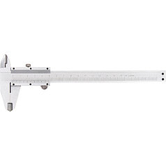 Штангенциркуль, 150 мм, цена деления 0,02 мм, металлический, с глубиномером// MATRIX