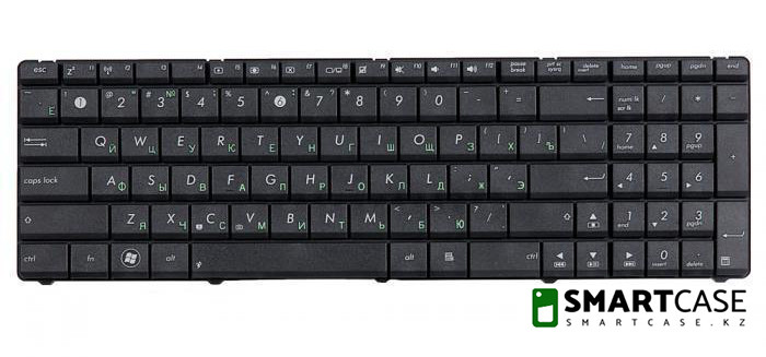 Клавиатура для ноутбука Asus K53TA (черная, RU) - фото 2 - id-p46818460