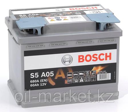 Аккумулятор Bosch S6 AGM 60 Ah, фото 1