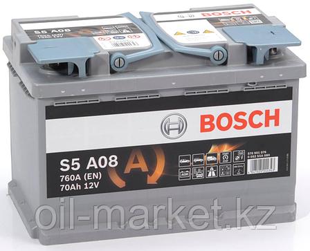 Аккумулятор Bosch S6 AGM 70 Ah, фото 1