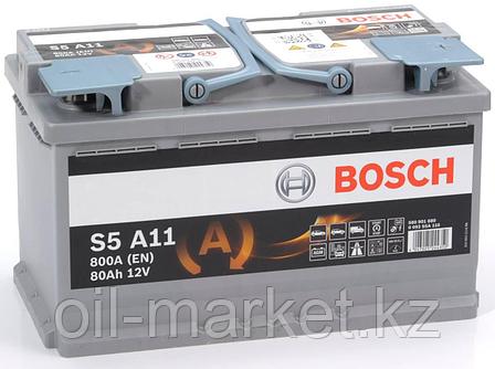Аккумулятор Bosch S6 AGM 80 Ah, фото 2