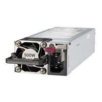 HPE 500W Flex Slot Platinum Hot Plug Low Halogen Power Supply Kit серверный блок питания (865408-B21)