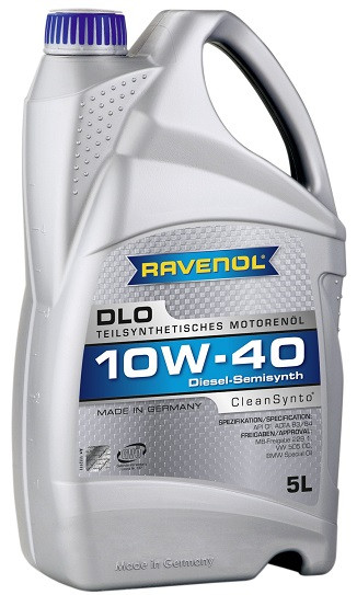 Моторное масло RAVENOL DIESEL DLO 10w40 5 литров