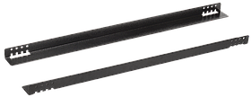 ITK Направляющие уголки 400мм, черные (2 шт)