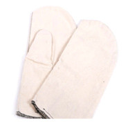 Рукавицы из хлопчатобумажной ткани с брезентовым наладонником