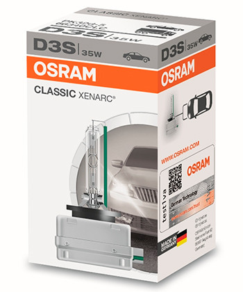 Ксеноновая лампа Osram Xenarc Classic D3S 66340CLC