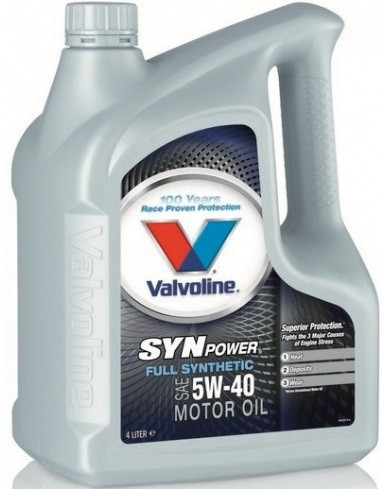 Моторное масло Valvoline SynPower 0W40 5 литров