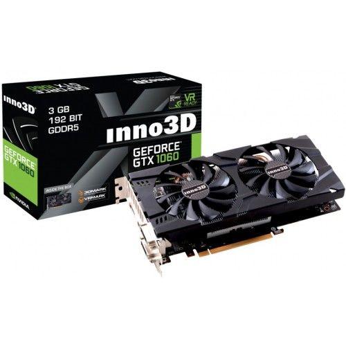 Видеокарта INNO3D GeForce GTX 1060 Twin X3 3GB (N106F-2SDN-L5GS)