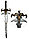 Двуручный меч "Дьявол" резиновый (бутафория), фото 10