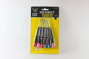 Набор часовых отверток 6 шт.