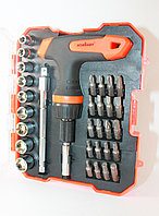 Набор отвертка + 20 бит + 9 насадок