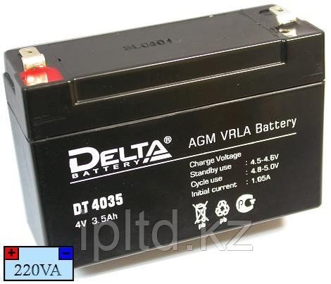 Delta аккумуляторная батарея DT 4035 (5 лет) - фото 1 - id-p3061000