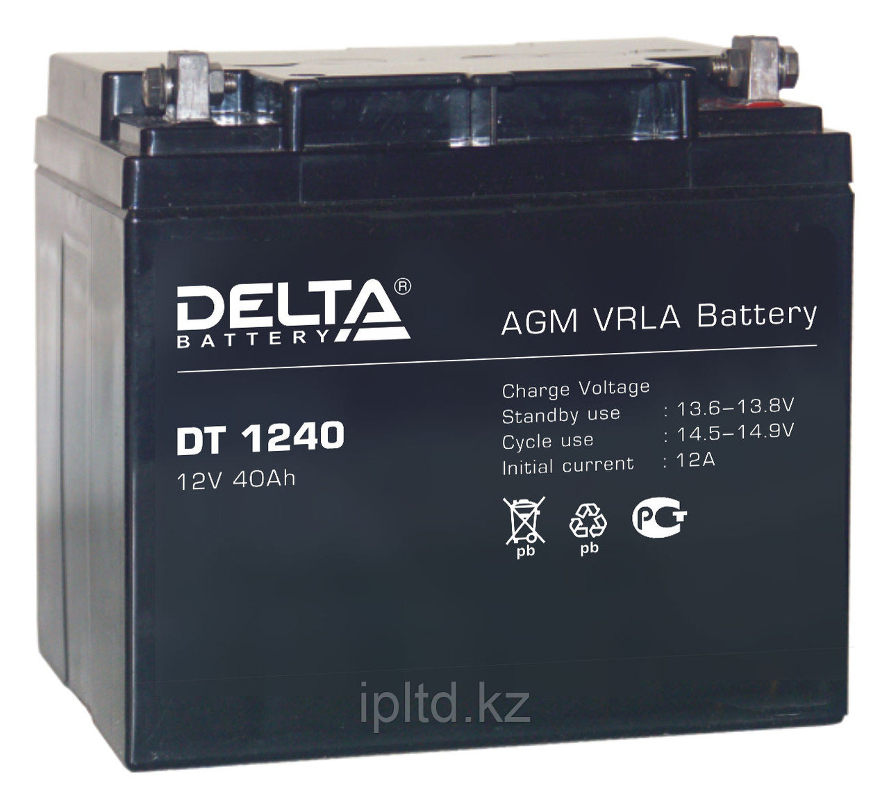 Delta аккумуляторная батарея DT 1240