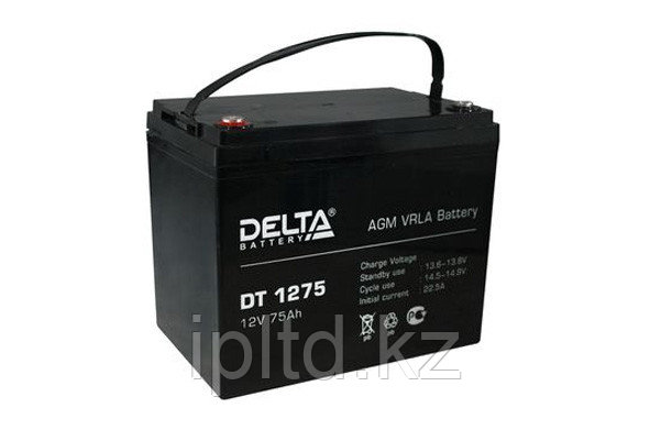 Delta аккумуляторная батарея DT 1275