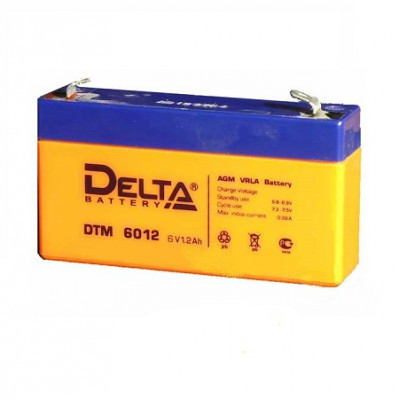 Delta аккумуляторная батарея DTM 6012 (6 лет)