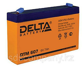 Delta аккумуляторная батарея DTM 607