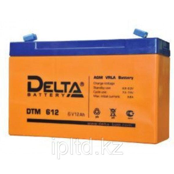 Delta аккумуляторная батарея DTM 612 (6 лет)