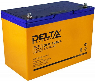 Delta аккумуляторная батарея DTM 1290 L (12 лет)