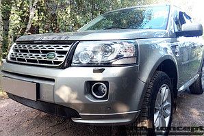 Защита радиатора Land Rover Freelander II (рестайлинг 2) 2012- (бензин) black