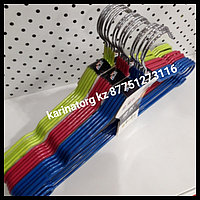 Плечики для одежды прорезиненные с силиконовым покрытием