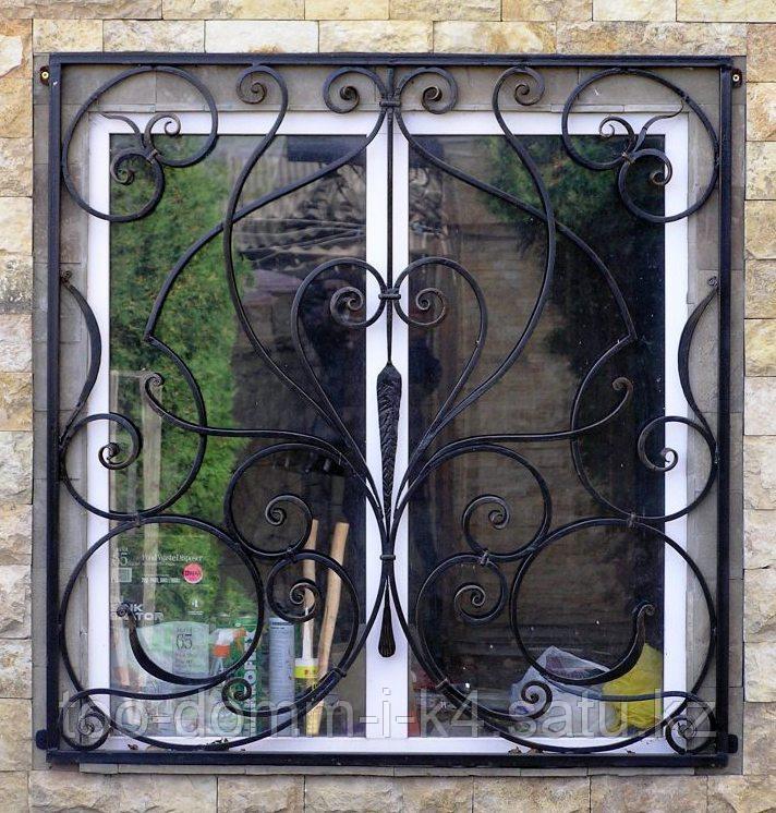 Решетки на окна с художественной ковкой