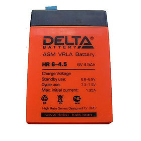 Delta аккумуляторная батарея HR6-4.5