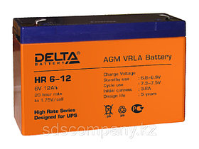 Delta аккумуляторная батарея HR6-12