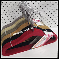 Плечики для одежды детские, бархатные