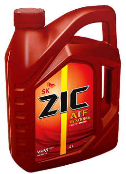 Трансмиссионное масло ZIC DEXRON 6 4 литра