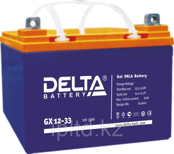 Гелевая аккумуляторная батарея Delta 40 А/ч GX12-40