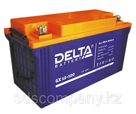 Гелевая аккумуляторная батарея Delta 120 А/ч GX12-120