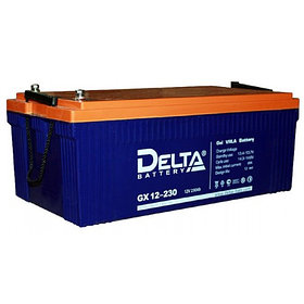 Гелевая аккумуляторная батарея Delta 230 А/ч GX12-230