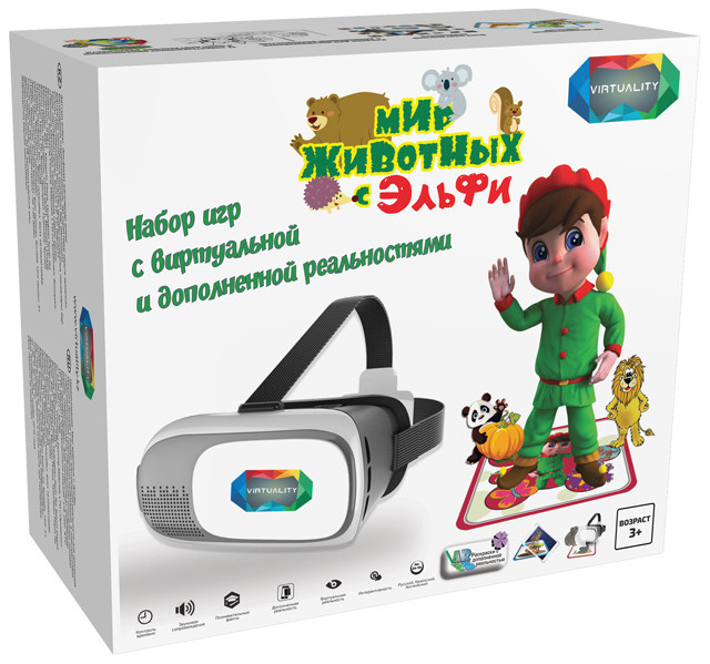 Игра "В мире животных с Эльфи"(Очки виртуальной реальности)