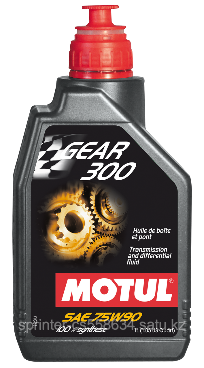 Трансмиссионное масло Motul gear 300 75w90 1 литр