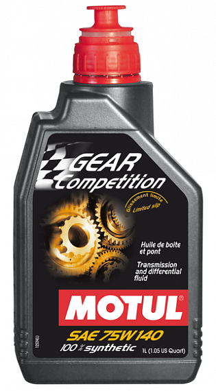 Трансмиссионное масло Motul Gear Competition 75w140 1 литр 