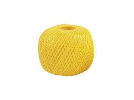 Шпагат полипропиленовый желтый Сибртех 93986 (60м, 800 текс)