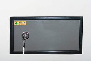Встраиваемый сейф, черно-серый, 44 см