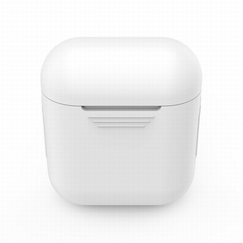 Силиконовый чехол для Apple AirPods (белый) - фото 4 - id-p47099566