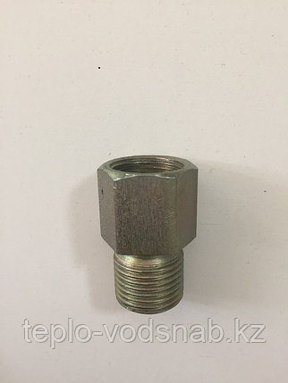 Переходник М12х1,5 - G1/2" для манометров МП63, фото 1