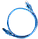 ITK Коммутационный шнур (патч-корд), кат.5Е UTP, 1м, синий, фото 2