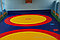 Борцовский ковер трехцветный 12 х 12 м с матами, толщина 5 см, фото 3