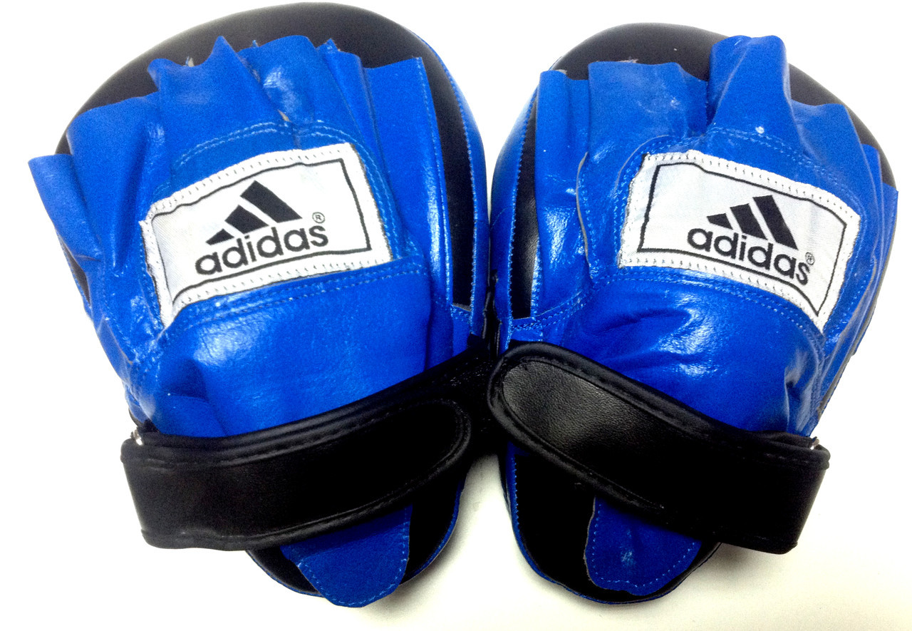 Боксерские лапы кожа adidas - фото 3 - id-p47101606