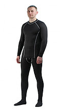Термобелье EcoDry Real Man (фуфайка, кальсоны) черн. р.48-58